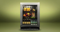 glass door outdoor refrigerator K-HP24RO-3 KALAMAZOO OUTDOOR GOURMET
