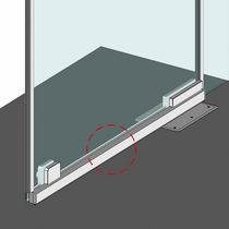 glass door pivot  C.C.E. COSTRUZIONI CHIUSURE ERMETICHE