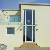 glass entrance canopy  SAXUM