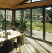 glass folding partition IS-4400 PARTHOS
