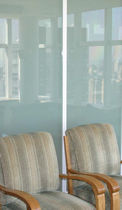 glass folding partition KWV-TEC - TRIMMED KWIK-WALL Company