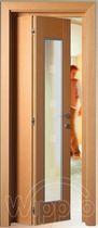 glass pane folding door TRIPLAN ZITRIN KARO R CL.2 WIPPRO