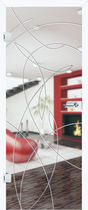glass pane swing door ART 1 Glas ArtAuf Design