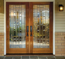 glass pane fitted entrance door TERRACE RIDGE&reg; 6422 SIMPSON