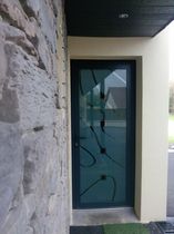 glass pane fitted entrance door COLORA IMAGE Miroiterie RIGHETTI