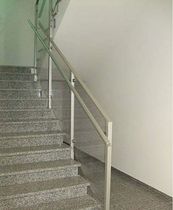 glass railing (with metal handrail) VETAGRO SPA ALUSCALAE