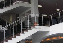 glass railing (with metal handrail) STIF AMM Dizains