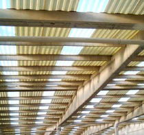 glass reinforced plastic roofing panel (GRP) DURASER&trade; POLSER FRP PANELS INC. 