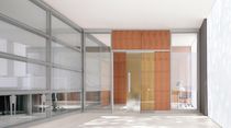 glass removable partition WEST1 by Ambostudio archiutti