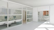 glass removable partition WEST by Ambostudio archiutti