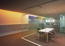 glass removable partition without vertical stud METAFORA Adotta Italia srl