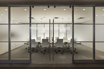 glass removable partition FRONT&Atilde;� Office Specialty