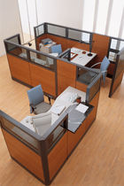 glass small office partition PASSPORT by Stefano Getzel e Uff. Tec. Fosam FOSAM