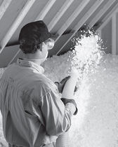 glass wool loose-fill insulation (for blown insulation) CLIMATE PRO&reg; Jhons Manville