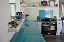 glazed lava stone counter-top  PT Volcano Color Couleur Lave