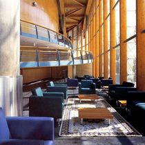 glulam timber post  HABITAT LEGNO