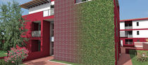 green wall trellise WALL-Y&reg; GEOPLAST