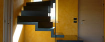 half-turn floating staircase by Giovanna Salgarello mauropedergnana