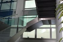 half-turn staircase with a lateral stringer FYN essegi scale