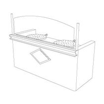heated display case MPC 150 G Doregrill