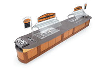 heated display for self-services MILESTONE? Vollrath