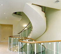helicoidal masonry staircase POOLE Crescent Stairs