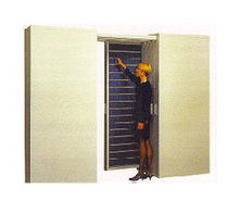 high-density museum shelving  Bradford Systems