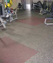 high performance rubber flooring RECOIL Roppe Corporation