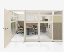 high resistance removable glass partition NVISION Groupe Lacasse