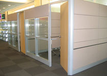 high resistance removable glass partition INNOTILE Innoplan