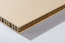 honeycomb wood panel EUROLIGHT&reg; BRUT EGGER France