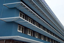 horizontal aluminium solar shading DUCOSUN C & D Duco