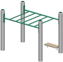horizontal ladder for playground MEC620  BigToys