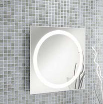 illuminated bathroom mirror BERNA CUADRADO Salgar