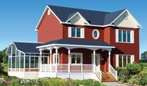 imitation wood composite facade cladding NOVISHAKE� PS NOVIK