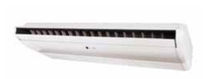 individual ceiling mounted air conditioner (split system) ABY 36-45-54 UBA ATLANTIC Climatisation et Ventilation