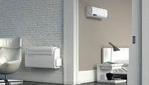 individual floor standing air conditioner (split system) UNICO TWIN Olimpia Splendid