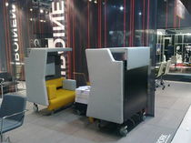 individual workstation for open plan office U-WORK by Kati Miettinen & Jarmo Suominen PIIROINEN