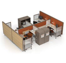 individual workstation for open plan office STUDIOWORKS KI