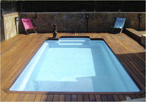 inground one-piece swimming pool (fiberglass) MDP 675 Mon de Pra