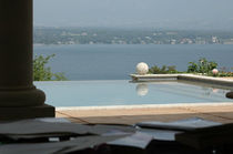 inground overflow concrete swimming pool  Mondial Piscines