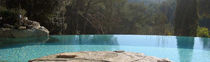 inground overflow concrete swimming pool  WATERWORLD