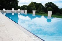 inground overflow wall swimming pool (steel) TECNOLOGIA MYRTHA DESIGN, PISCINA A SFIORO PISCINE CASTIGLIONE
