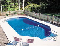 inground wall swimming pool (aluminium) GRECIAN SERIES Radiant Pools