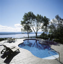 inground wall swimming pool (steel) MOUNTAIN LAKE LEGACY EDITION POOLS