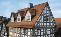 interlocking concrete roof tile DOUBLE ROMAN Monier Braas