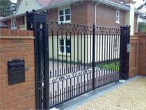 iron entrance gate  New Forest Metal Work
