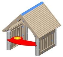kid playhouse for playground MEC-018 COZY  BigToys