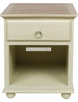 kids bed-side table (unisex) NINA BLANC D'IVOIRE