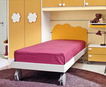 kids bed with casters (girls) MOSAIKO NUVOLA  Faer Ambienti